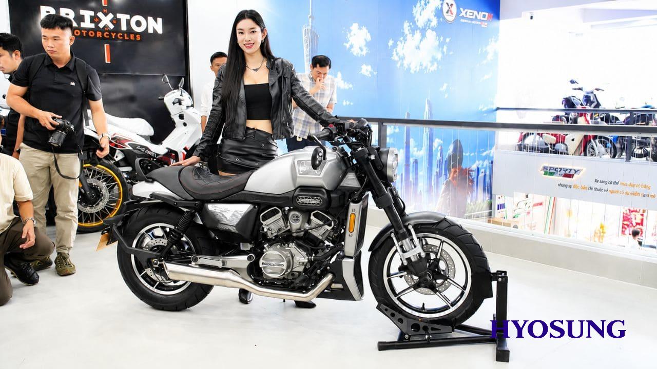 Hyosung GV350X bất ngờ xuất hiện tại lễ khai trương Showroom Moto Đồng Tháp