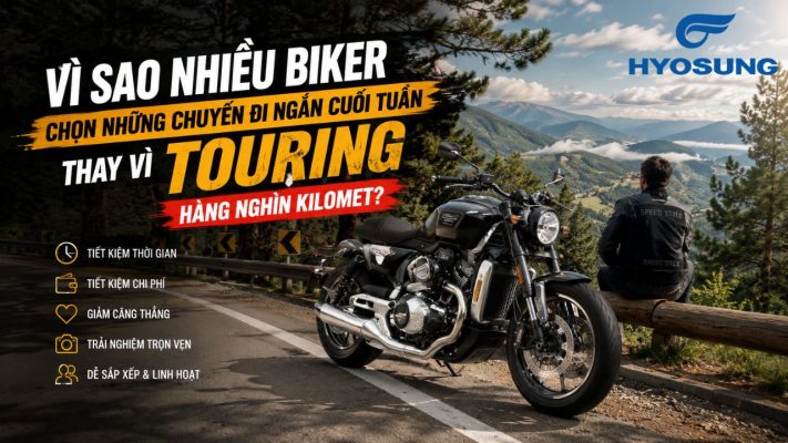 Vì sao nhiều biker chọn những chuyến đi ngắn cuối tuần