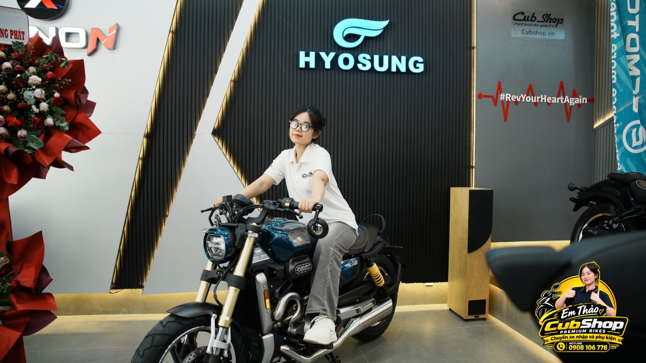 Hyosung GV350X tại CubShop Premium Bikes